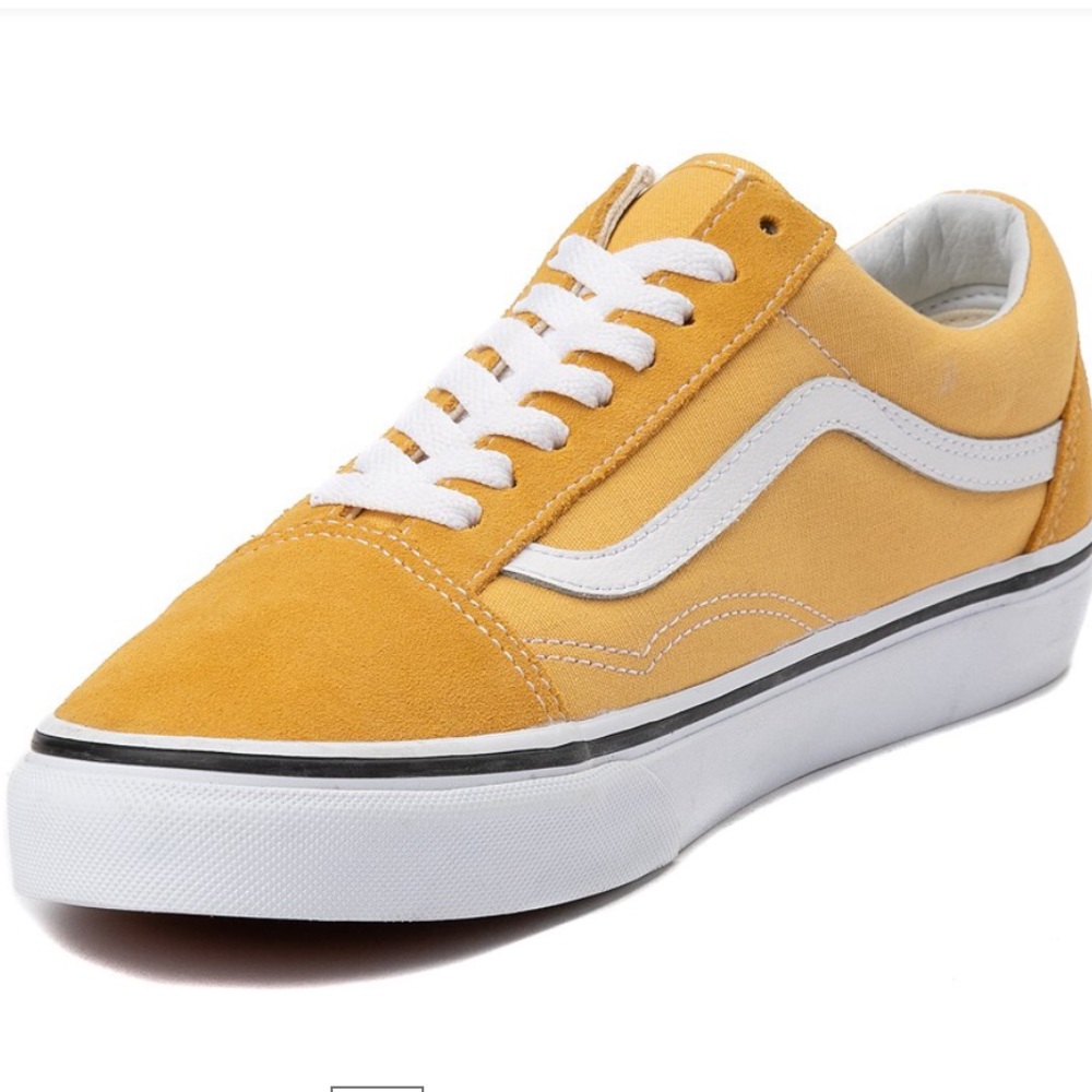 Vans Old Skool Skate Shoe - Yellow